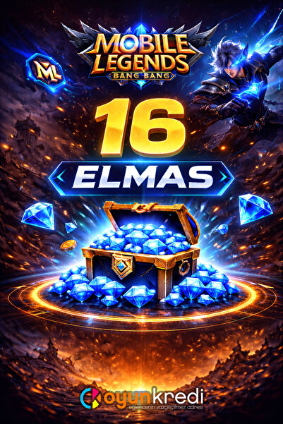 oyunkredi Mobile Legends 16 Elmas TR