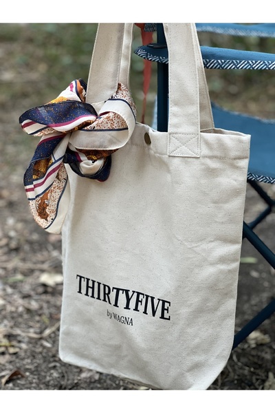 Wagna حقيبة قماش مبطنة بطبعة "Thirtyfive من Wagna