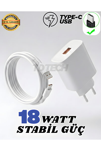 SURTECH Samsung A Serisi / Redmi Note 7 8 9 Uyumlu Yüksek Hızlı Şarj Aleti 18...