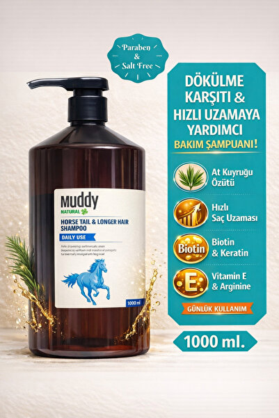 Muddy شامبو ذيل الحصان - أنيق ومريح