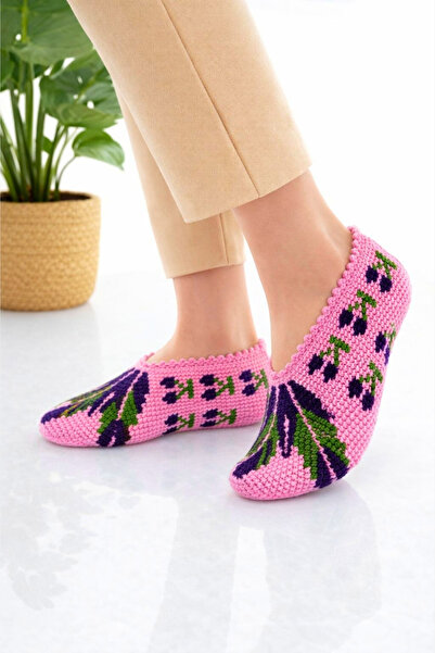 El örgüsü Kadın Patik Tunus Işi Bohçalık Çeyizlik Hediyelik