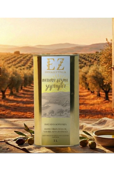 EZ Naturel Sızma Zeytinyağı 1 Litre Teneke