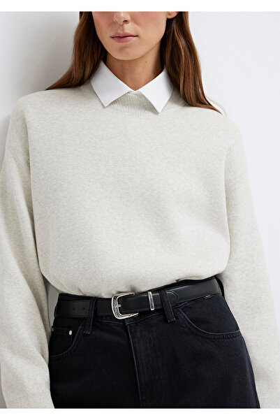 Mavi Black Faux Leather Belt 1913837-900