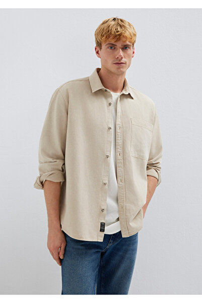 Mavi Ecru Shirt with Pockets Regular Fit / Normal Cut 0211827-70004