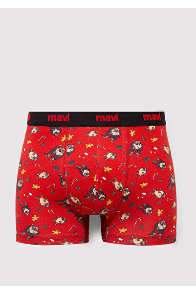 Mavi Tasmanischer Teufel-Boxer mit Neujahrsmotiv 0912136-32421