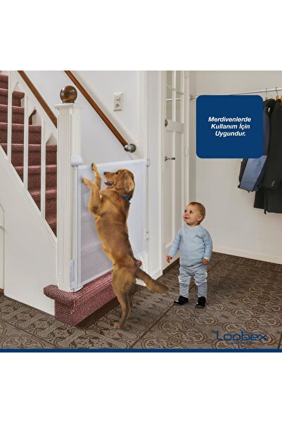 Loobex Katlanabilir Çocuk ve Evcil Hayvan Güvenlik Kapısı ve Merdiven Bariyer...