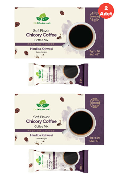 DRNATURAL 2 Adet Hindiba Kahvesi 30x5 Gr. (2 Aylık Kullanım)
