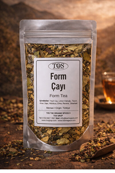 TOS The Organic Spices شاي فورم - 100 جم (1. الجودة) شكل الشاي