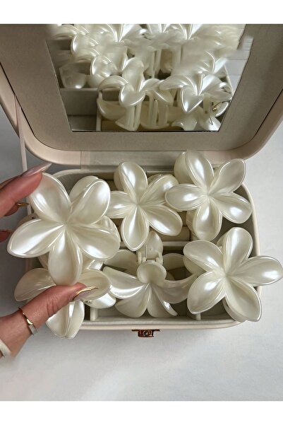 YOYYO Лотос 12-парче коса клип голям лотос цвете коса аксесоари коса клип модел