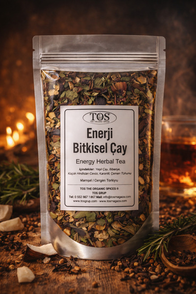 TOS The Organic Spices 100 جرام (الأول) الجودة) شاي أعشاب الطاقة - شاي أعشاب ...