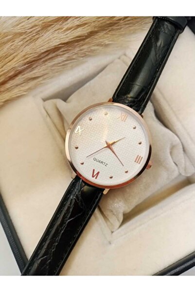 Brality حافظة بيضاوية الشكل بلون وردي - ساعة يد نسائية بتصميم كلاسيكي بسيط لل...