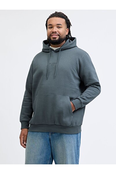 Jack & Jones Plus Kapuzenpullover Plus Size Gedruckt Kapuzenpullover