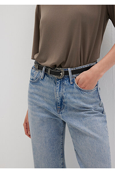 Mavi Black Faux Leather Belt 1913108 -900