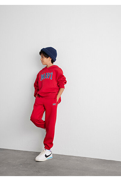 Mavi Red Logo Printed Sweatpants - 6010000 -70464