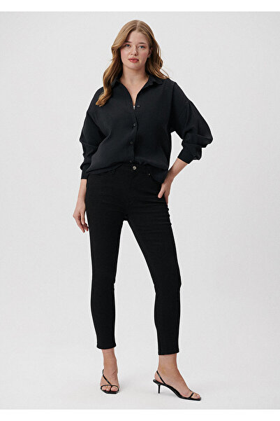 Mavi Marlie Everyday Black Jean Pants 101339-85945