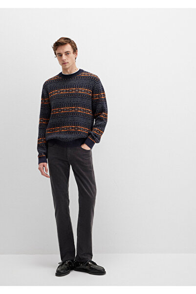 Mavi Pantaloni Martin din catifea antracit închis 0037835665