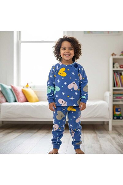 Kuzeyi Butik Unisex σετ με φλις επένδυση για τα κορίτσια και τα αγόρια μας