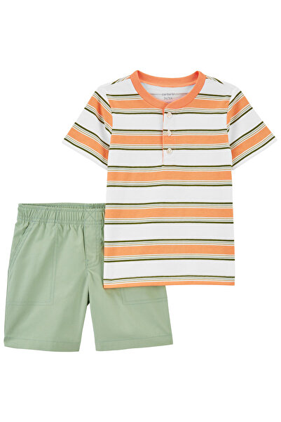 Carter's Little Boy with Shorts Set 2 Pieces Pack