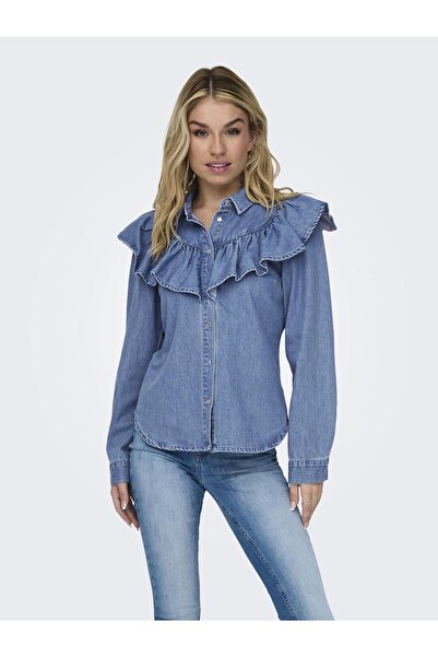 ONLY Jeanshemd ONLINDIGO Jeanshemd