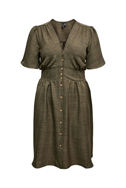 Veromoda Curve Kleid VMCMELANEY Kurzes Kleid