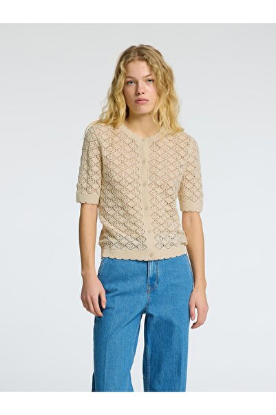 Selected Femme Strickjacke Kurzarm