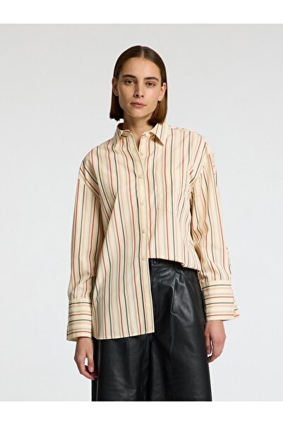 Selected Femme Streifenshirt Oversized