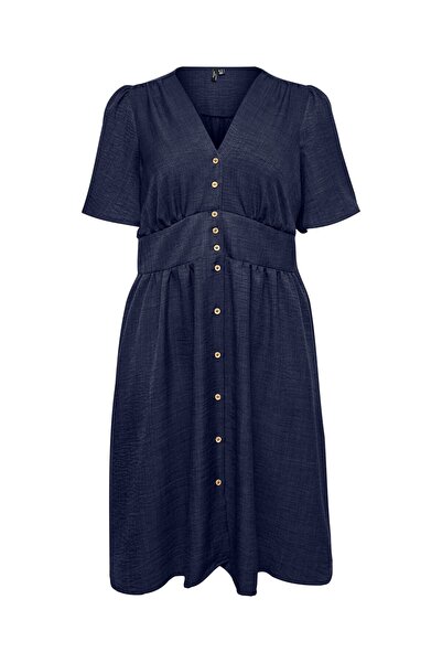 Veromoda Curve Kleid VMCMELANEY Kurzes Kleid