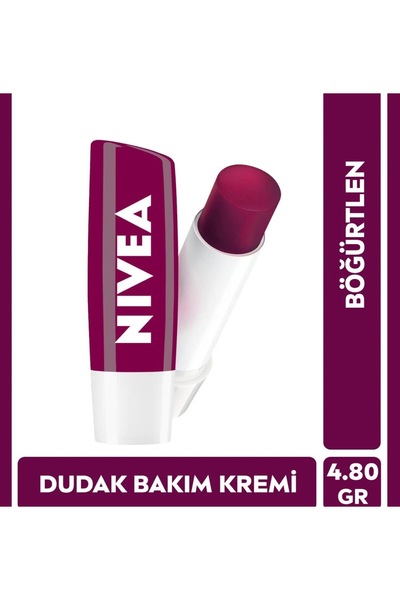 NIVEA Lip Stick Böğürtlen 24 Saat Nem