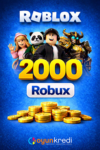 oyunkredi Roblox 2000 Robux - USD