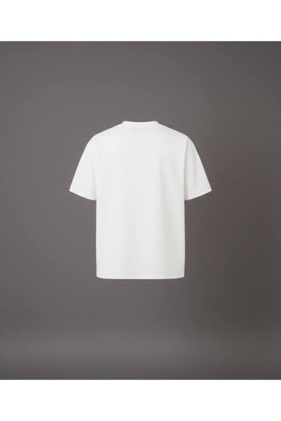 STOCX Oversize Wide Fit Crew Neck Basic Solid Short Sleeve T-Shirt