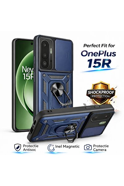SKYDDAR INNOVATION Husă pentru OnePlus 15R, CamShield, inel magnetic, set aut...