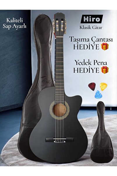 Gitar Kaliteli Klasik Hino Taşıma Çantası ve Pena Hediyeli