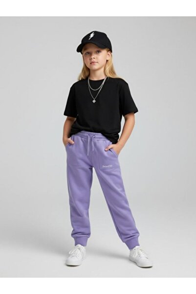 Zekids Κοριτσίστικο βαμβακερό φούτερ - Ελαστική μέση