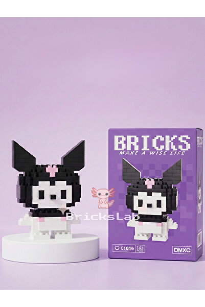 Brick Mini Bricks Sanrio Kuromi Yapboz 3D Puzzle Mini Figür
