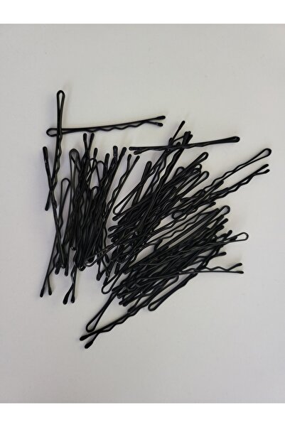 Genel Markalar Kadın Siyah 10 Adet Tel Toka