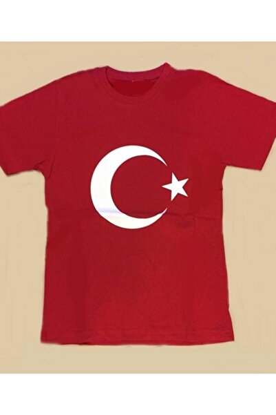 BoncukAVM Majica sa turskom zastavom, polumesecom i zvezdom