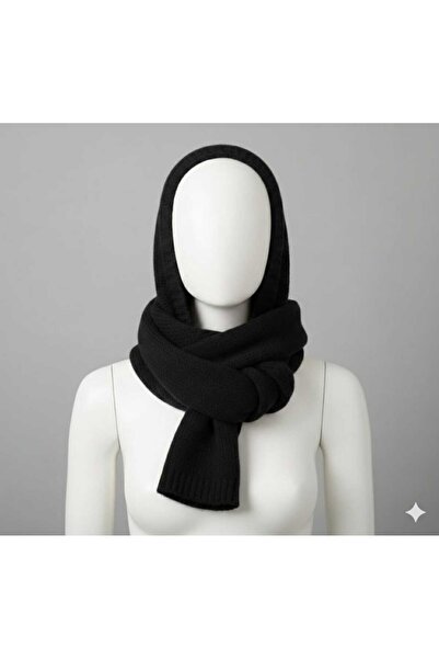 Netodak Women's Gray Black Beige Brown Knitted Balaclava Modern Style Practic...