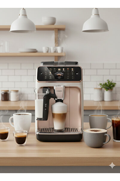 Philips 5500 Yeni Seri Tam Otomatik Premium Espresso Makinesi - 20 Sıcak Ve B...