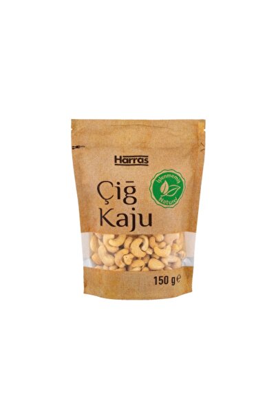 Harras Çiğ Kaju 200 Gram Iri Taneli Işlenmemiş Şeffaf Paketleme Doğal Taze Ürün