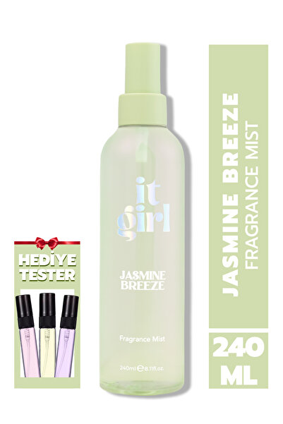 It Girl Jasmine Breeze Body Mist Vücut Spreyi 240 ml- Beyaz Çiçek ve Yasemin ...