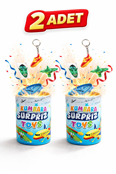 GEZEGENX Kumbara,Sürpriz Hediyeli Çocuk Kumbarası, 23 Nisan Hediyesi,Karne He...