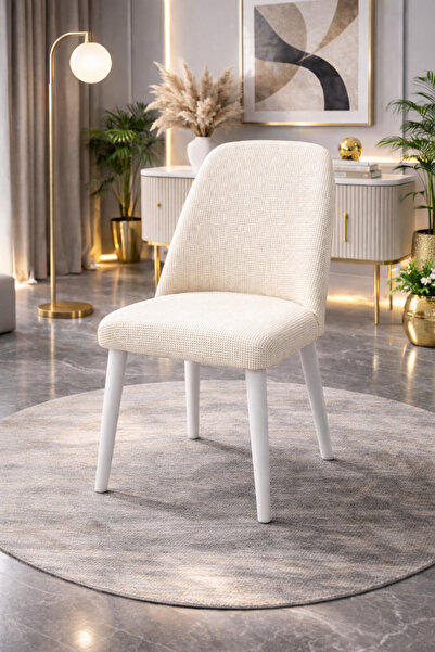 ÖZMAKAN غطاء كرسي بيضاوي كبير، غطاء كرسي قطعة واحدة