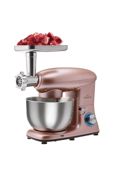 Karaca 2in1 Hamur Yoğurma Kıyma Çekme 1900Watt Güç 5,5L Geniş Hacimli Mutfak ...