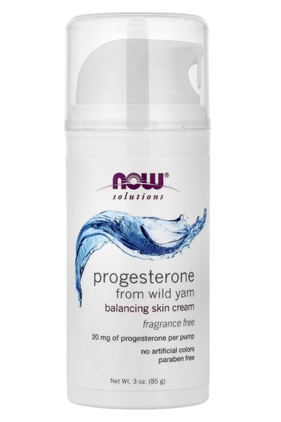 Now Foods Supplements, Progesteron.e from Wild Yam, Balancing Skin Cream, Uns...