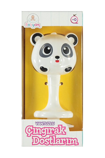 BABYCİM Suction Cup Rattle My Friends Panda - Standard Standard