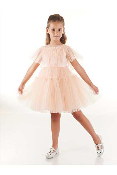 Daisy Glitter Tulle Tutu Fluffy Girl's Evening Dress