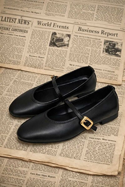 FRZZ حذاء ماري جين نسائي مريح للاستخدام اليومي مع مشبك