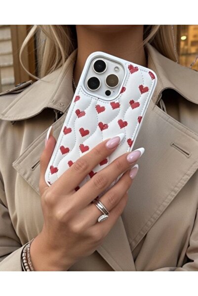 KILIF HOUSE حافظة مبطنة بنمط زهرة متوافقة مع هاتف آيفون 16