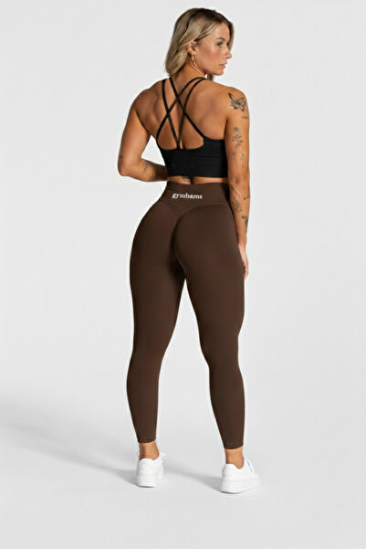 gymhams سروال رياضي نسائي من سلسلة Venus-V Shape ذو خصر مرتفع ومشدود لتشكيل ا...