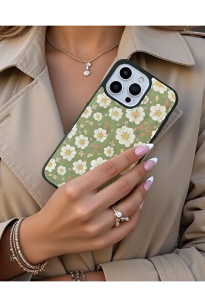 KILIF HOUSE حافظة مبطنة بنمط زهور متوافقة مع هاتف آيفون 16 برو ماكس